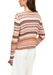 Strickjacke aus Viskosemix