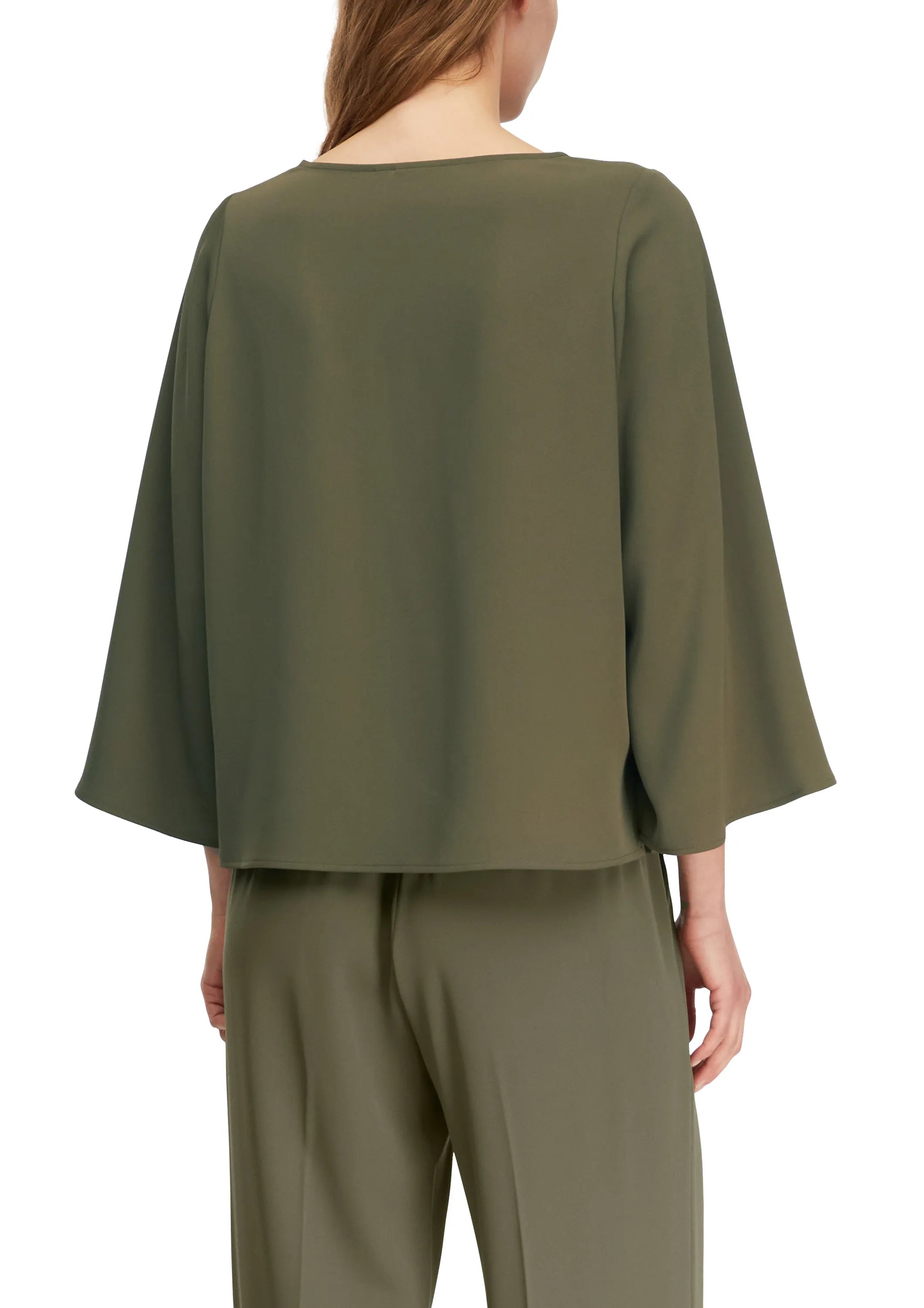 Bluse mit weiten Ärmeln