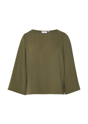 Bluse mit weiten Ärmeln