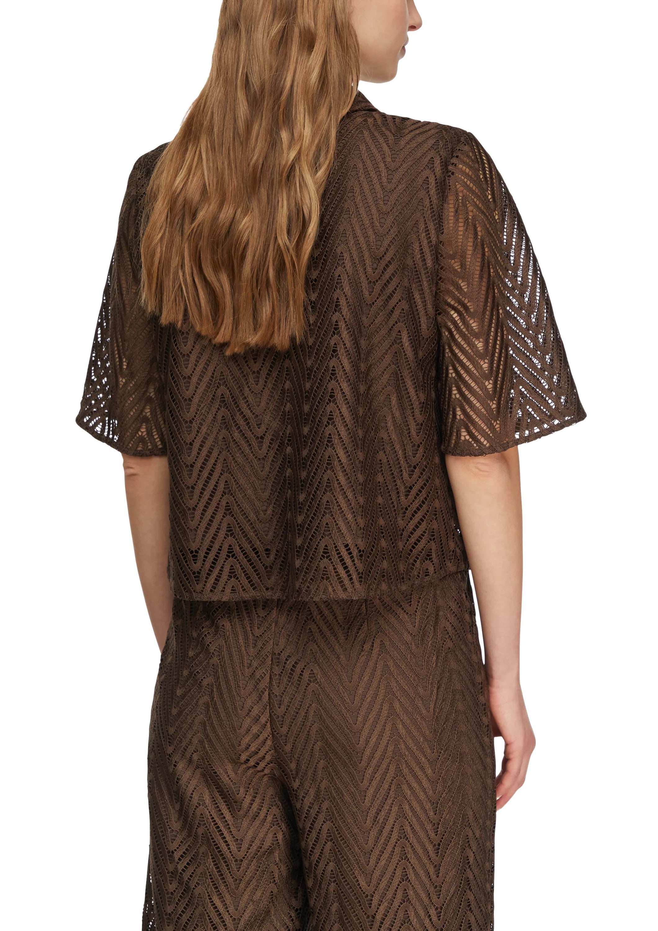 Bluse mit Spitze