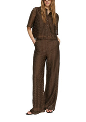 Bluse mit Spitze