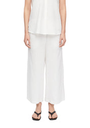 Leinenhose Wide Leg