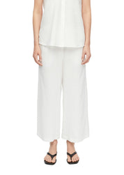 Leinenhose Wide Leg