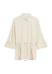 Bluse aus Leinenmix