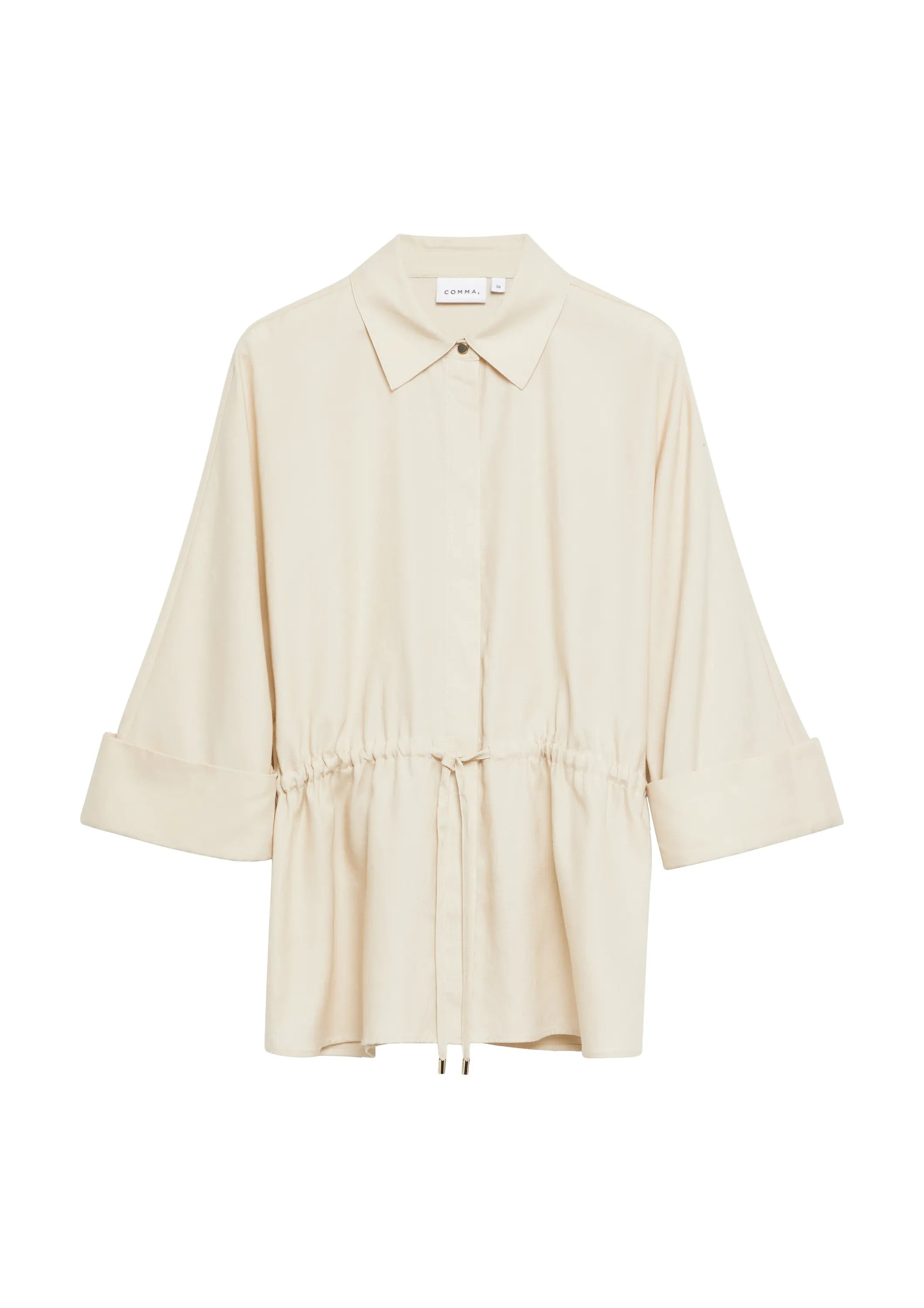 Bluse aus Leinenmix