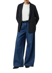 Blazer oversized mit Paspeltaschen