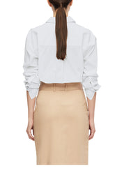 Bluse aus Lyocellmix