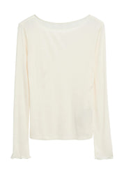 Langarmshirt aus Lyocellmix