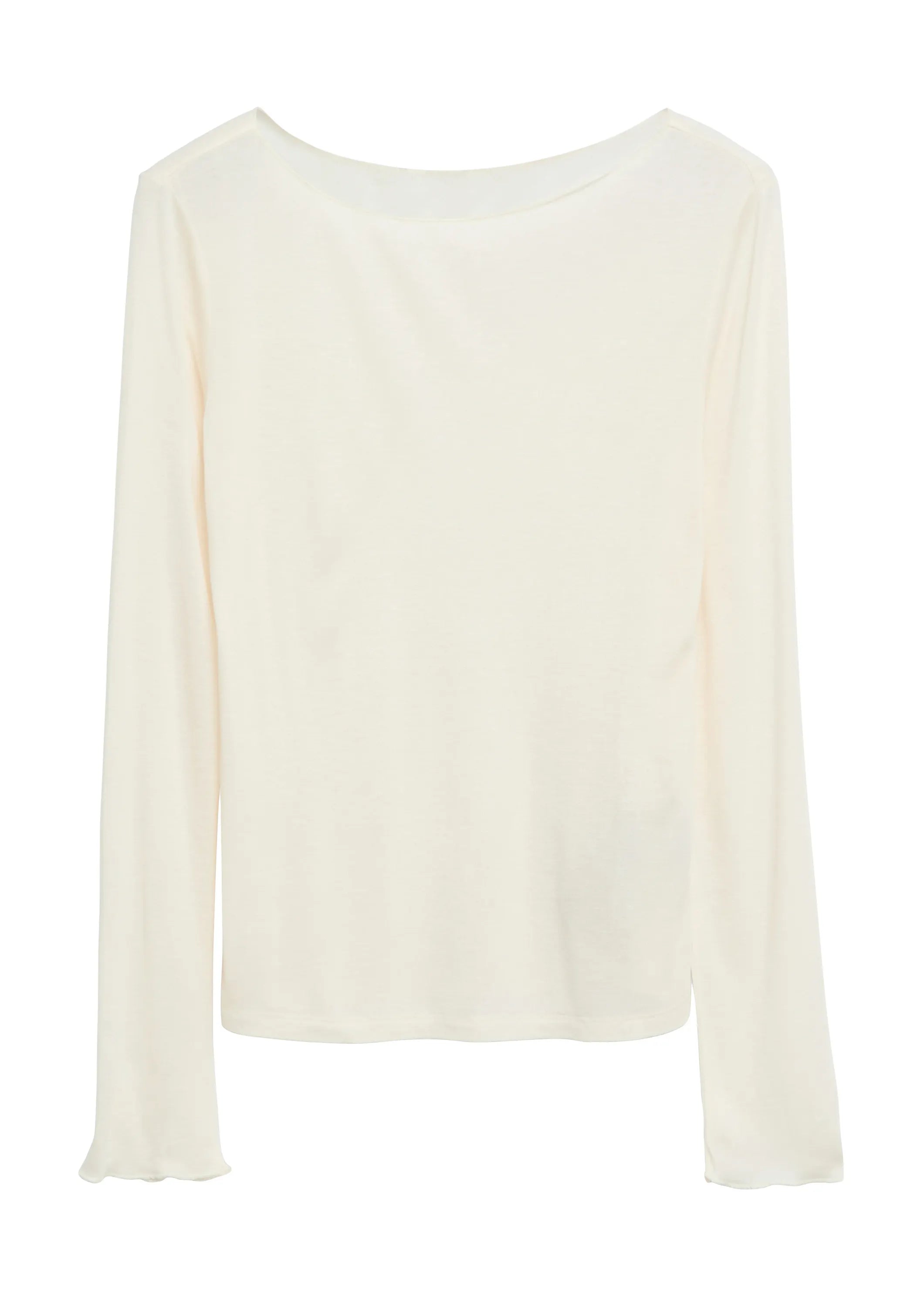 Langarmshirt aus Lyocellmix