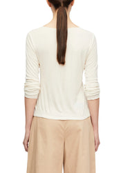 Langarmshirt aus Lyocellmix