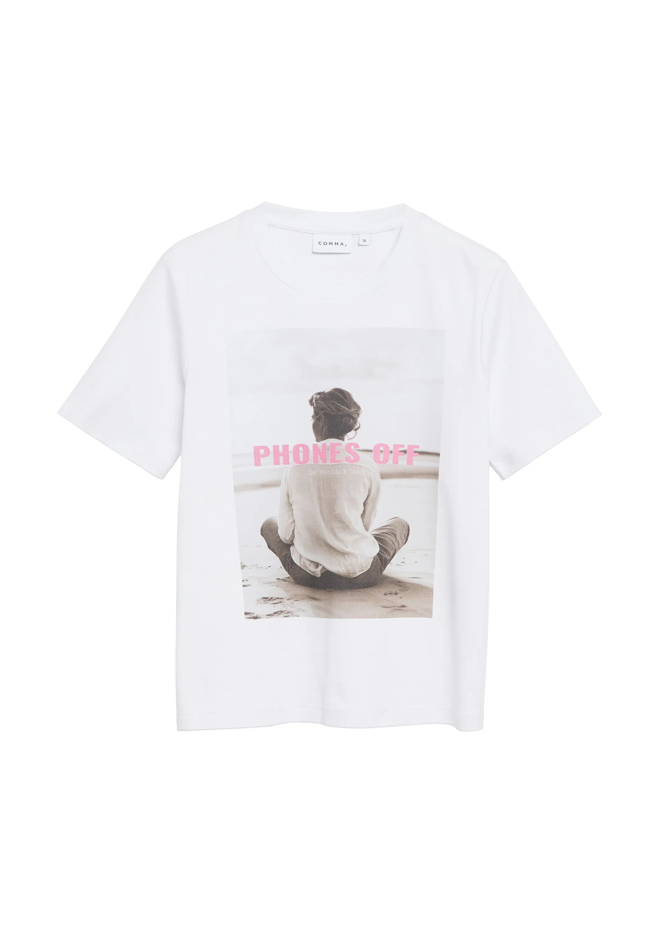T-Shirt aus Baumwollmix