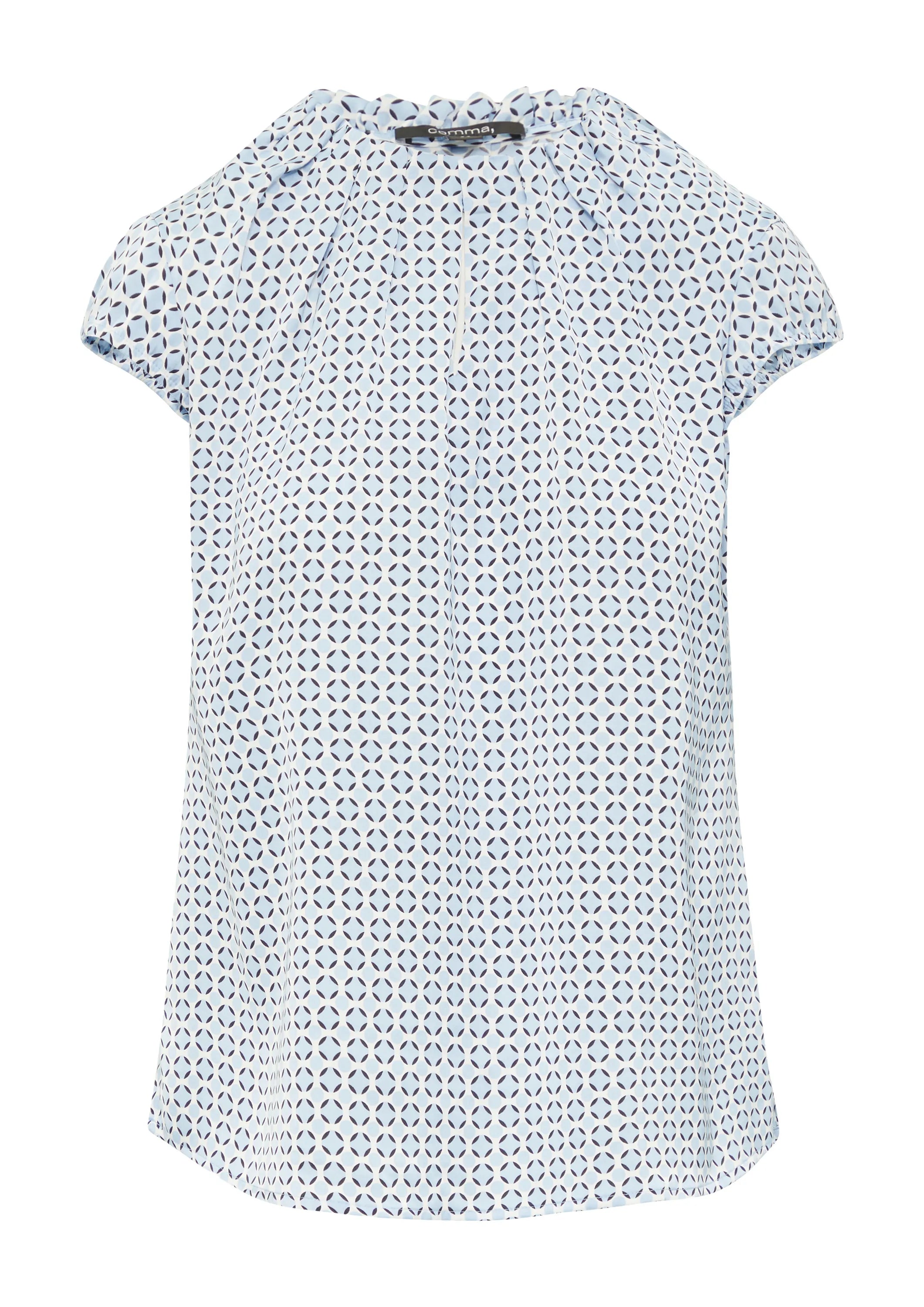 Bluse gemustert