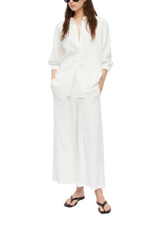 Leinenbluse Relaxed Fit