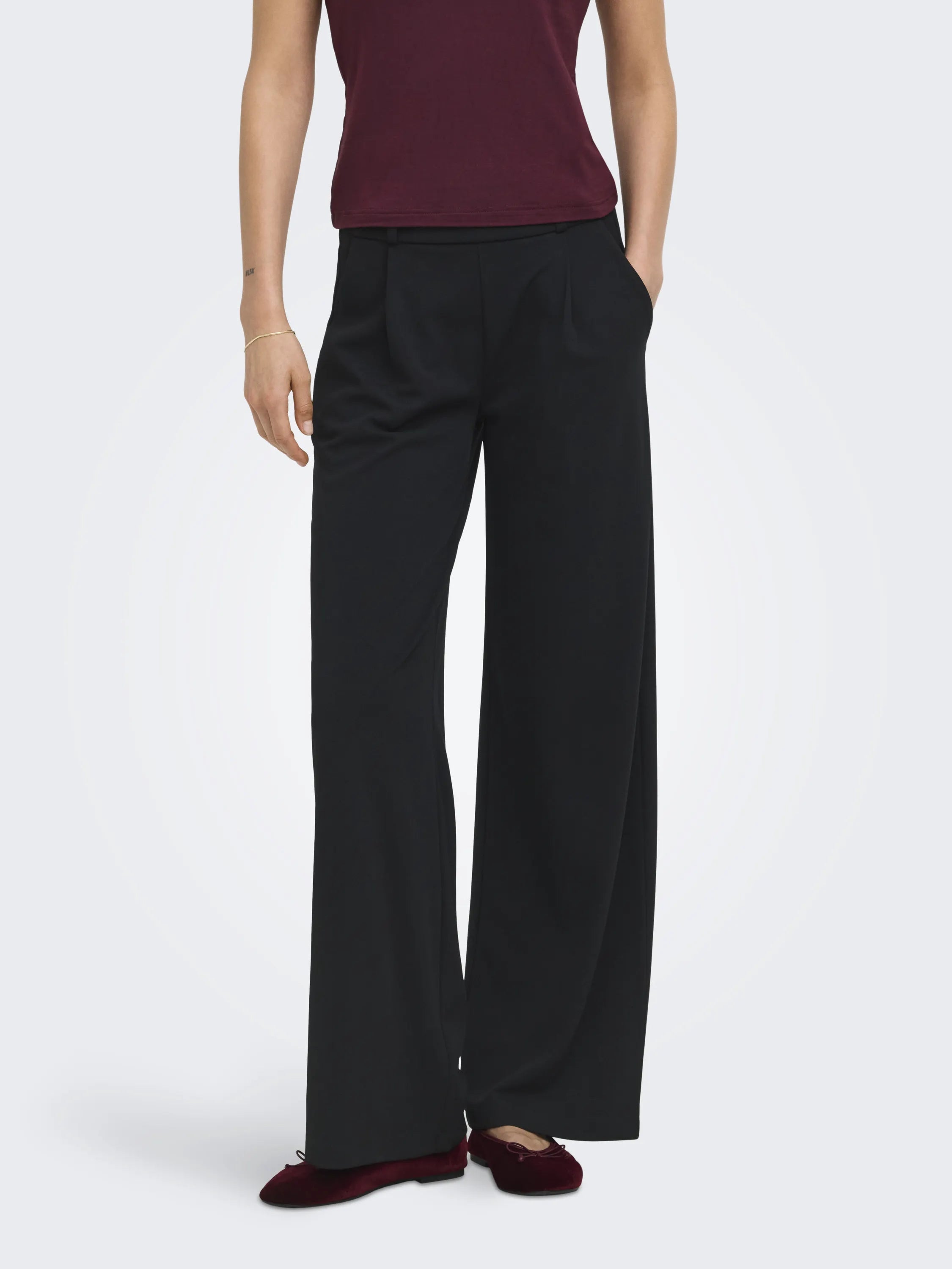Stoffhose Wide Fit
