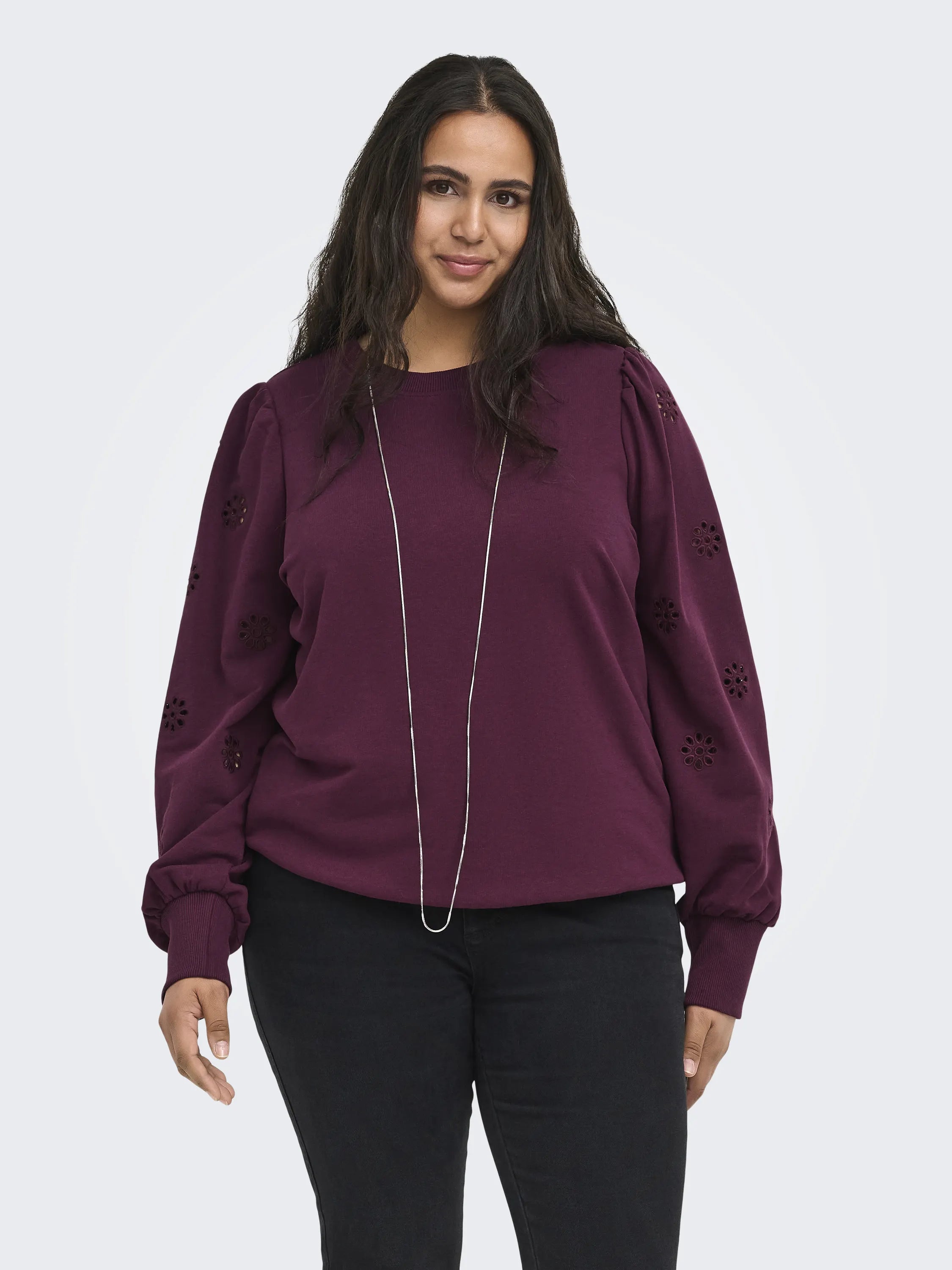 Sweatshirt CARFEMME aus Baumwollmix