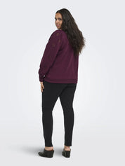 Sweatshirt CARFEMME aus Baumwollmix