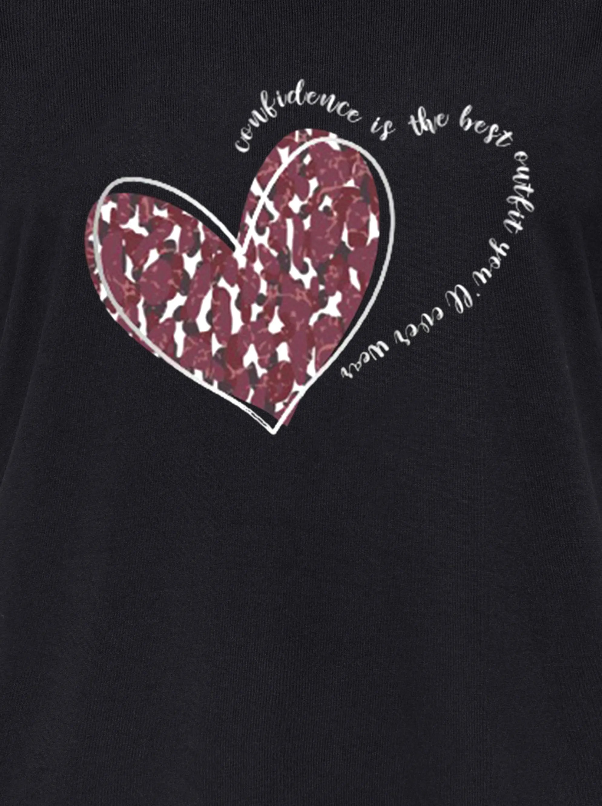 T-Shirt aus Modalmix