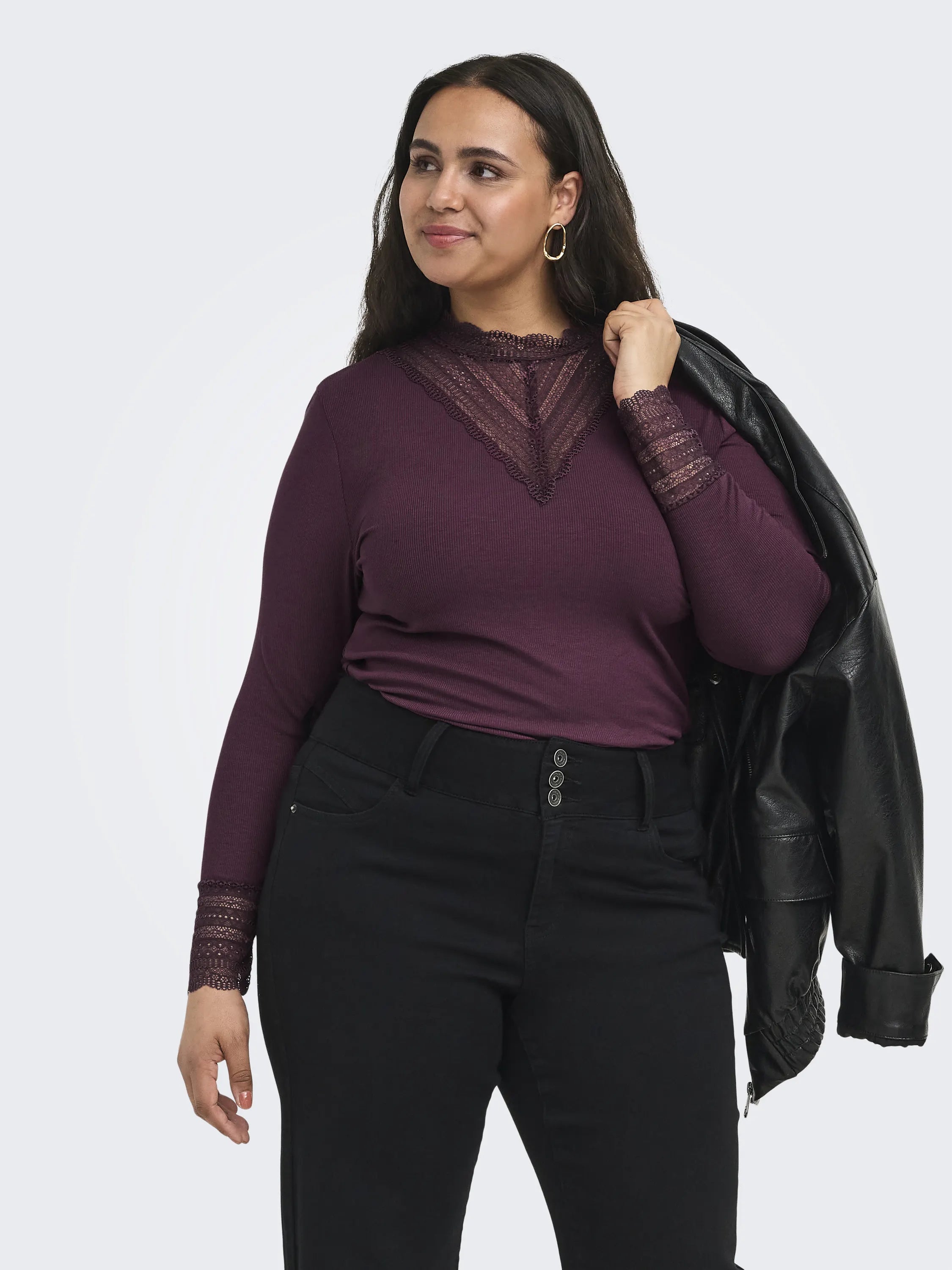 Langarmshirt CARTILDE aus Viskose