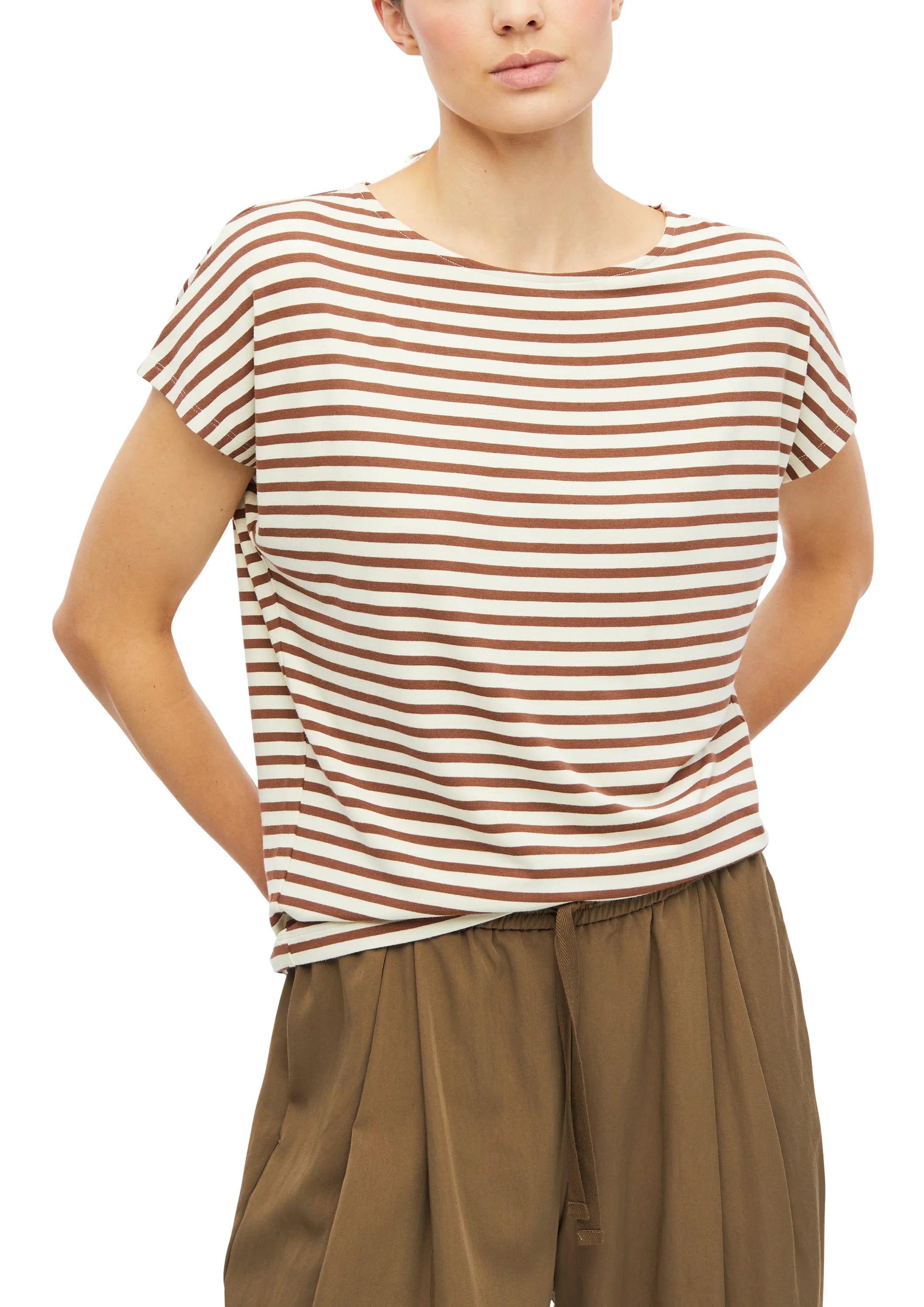 T-Shirt aus Viskose