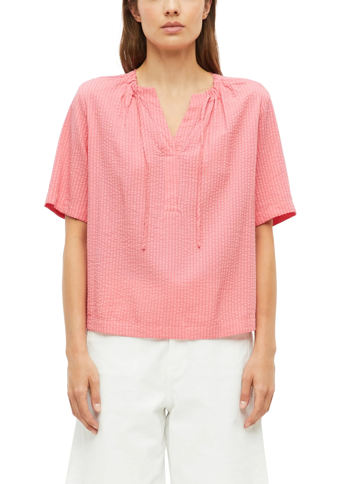 Bluse aus Viskosemix