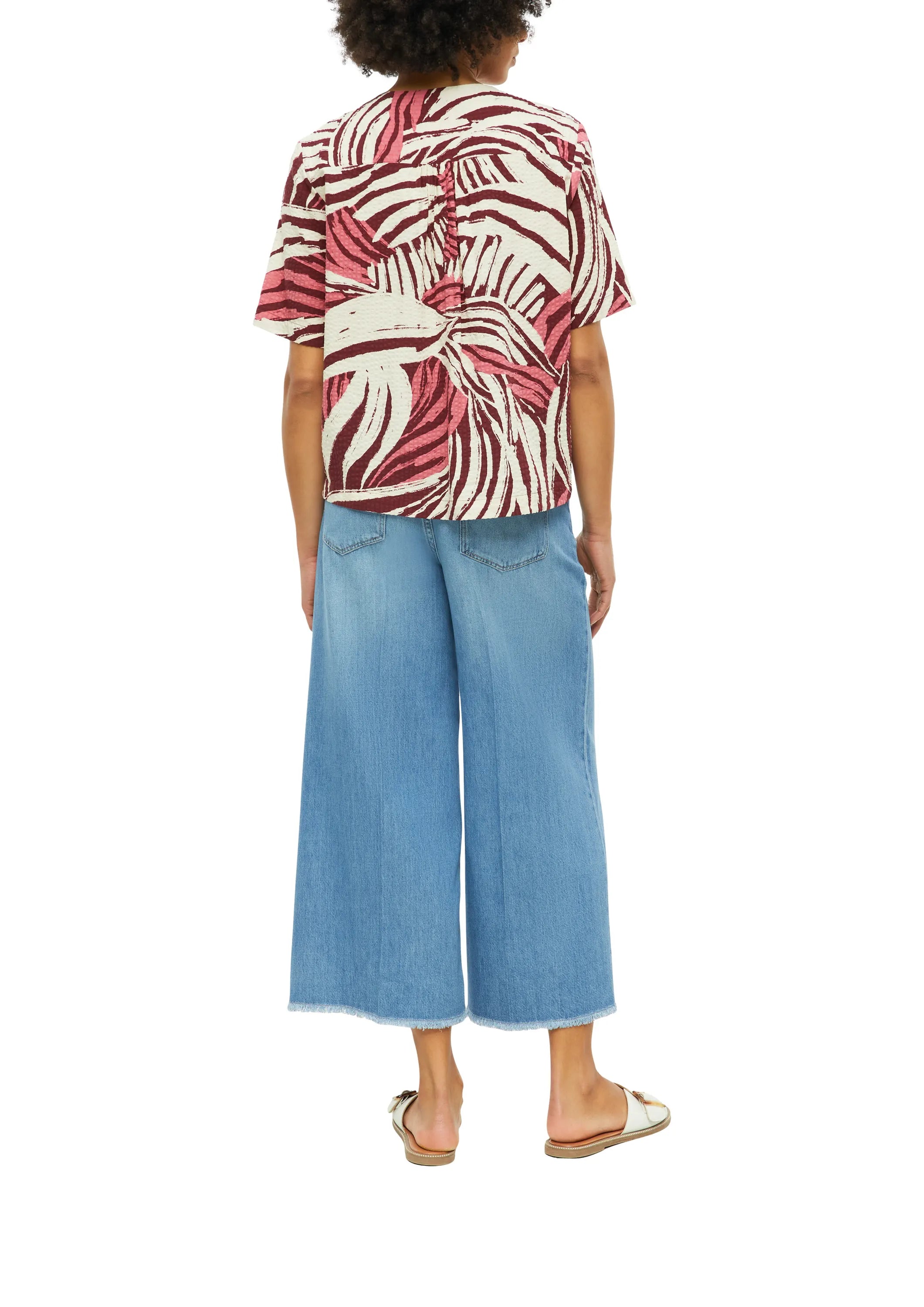Bluse aus Viskosemix