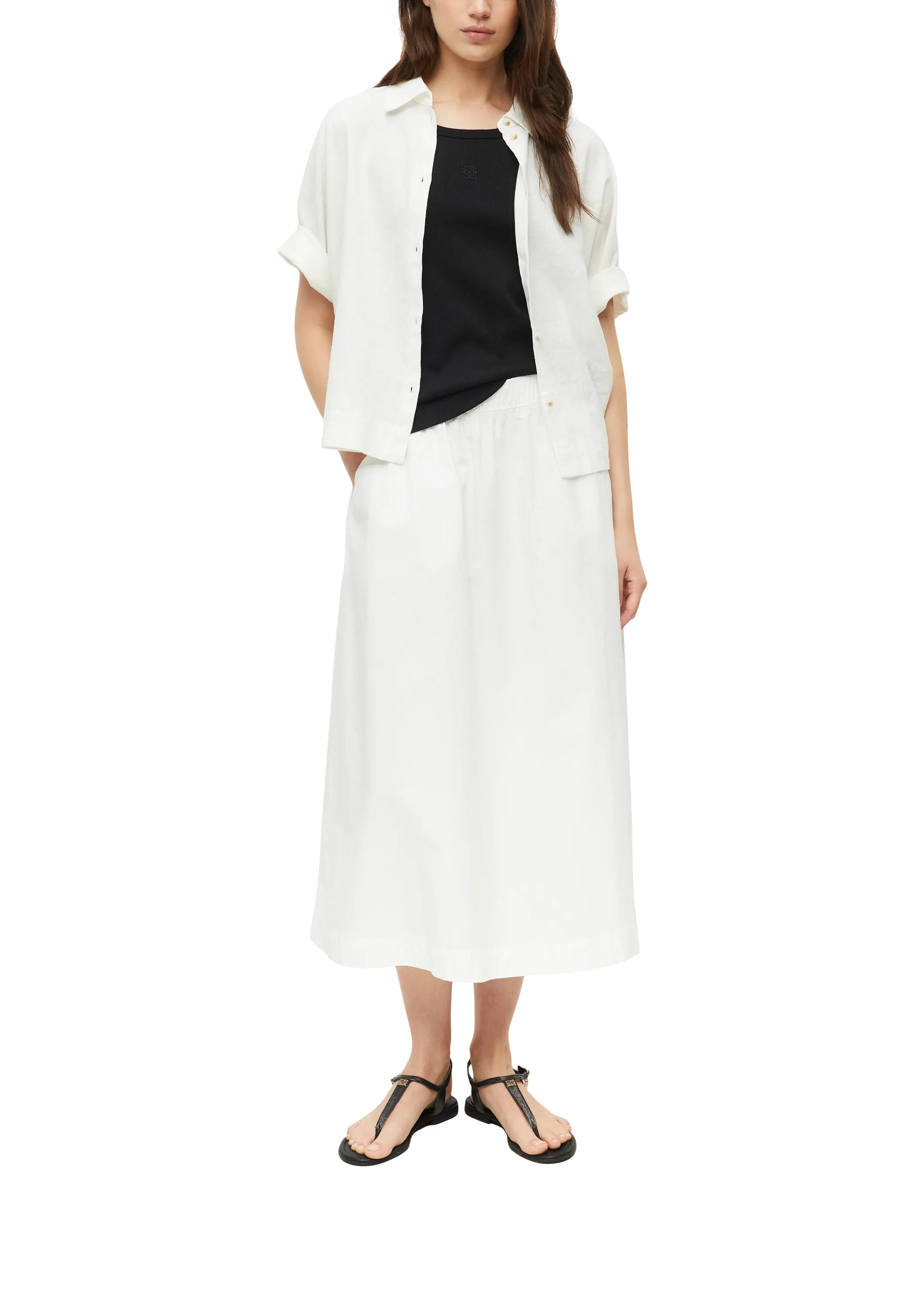 A-Linie-Rock Midi Relaxed Fit