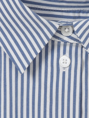 Gestreifte Bluse aus Baumwollmix