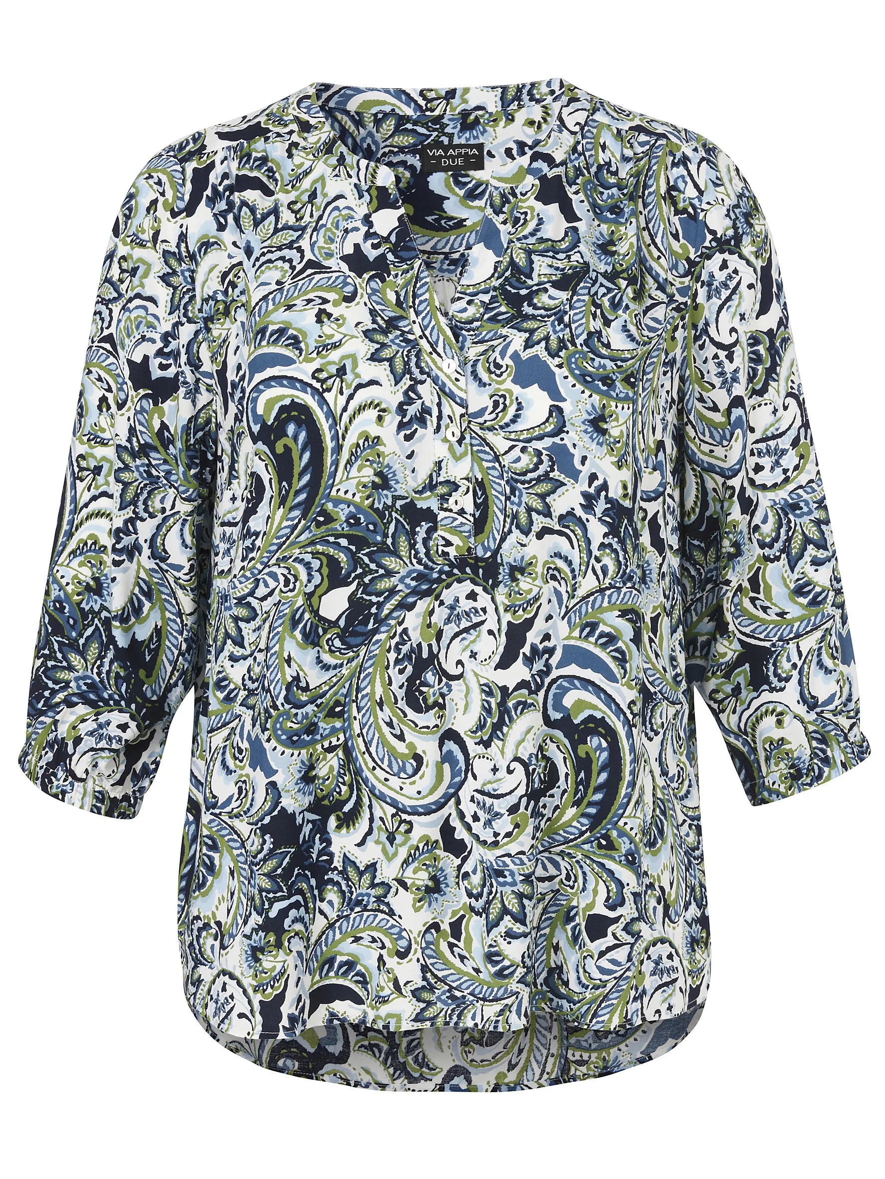 Bluse mit Paisley-Muster