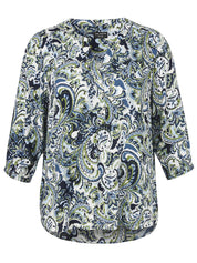 Bluse mit Paisley-Muster