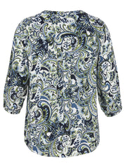 Bluse mit Paisley-Muster