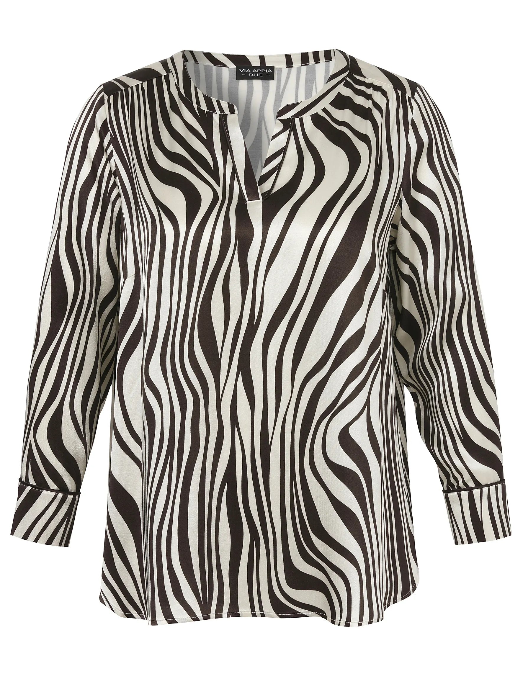 Bluse mit Zebra-Musterung