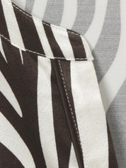 Bluse mit Zebra-Musterung