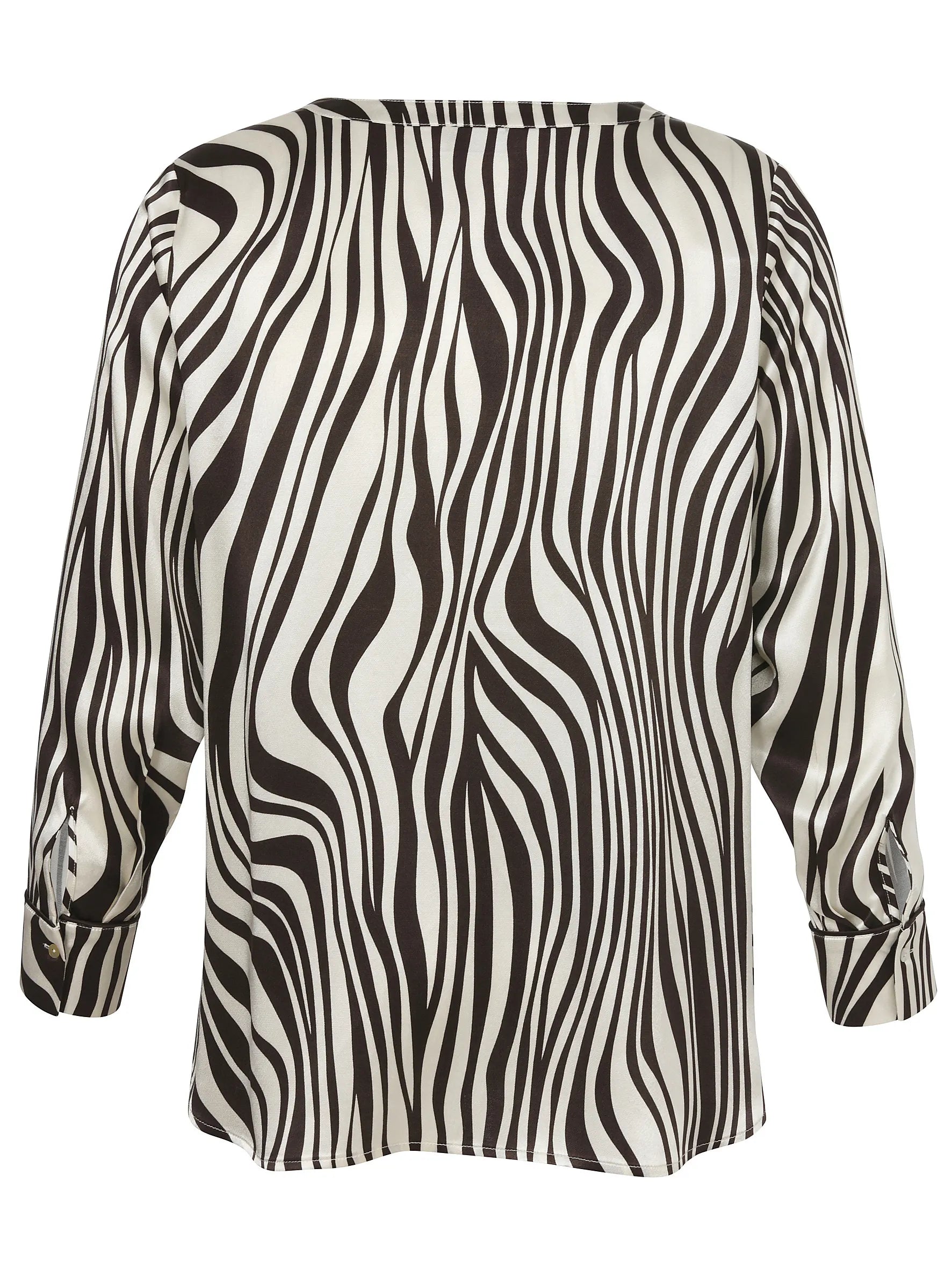 Bluse mit Zebra-Musterung
