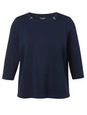 Sweatshirt aus Viskosemix