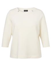 Sweatshirt aus Viskosemix