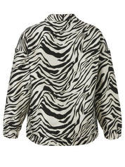 Blouson mit Zebra-Print