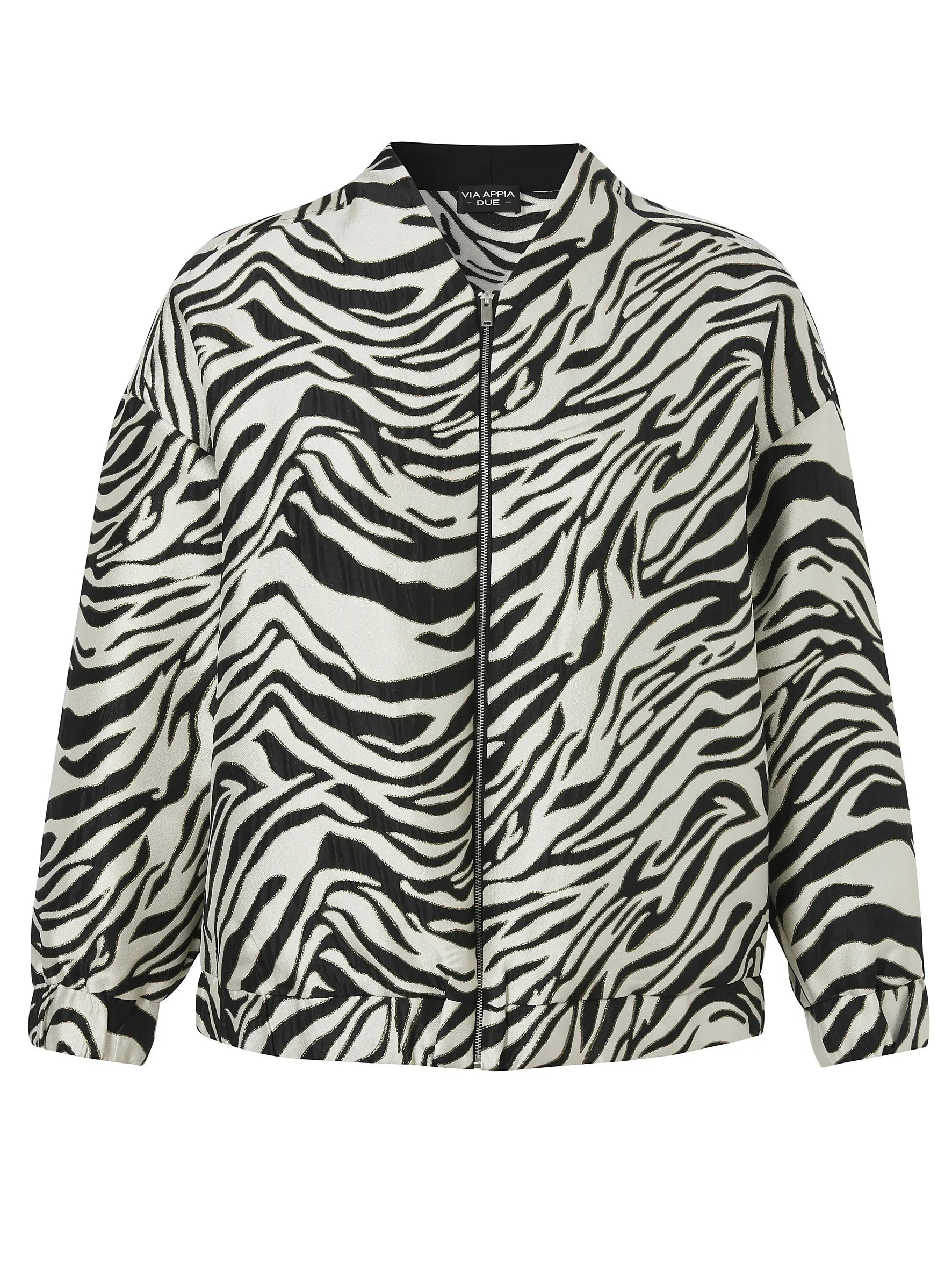 Blouson mit Zebra-Print