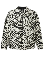 Blouson mit Zebra-Print