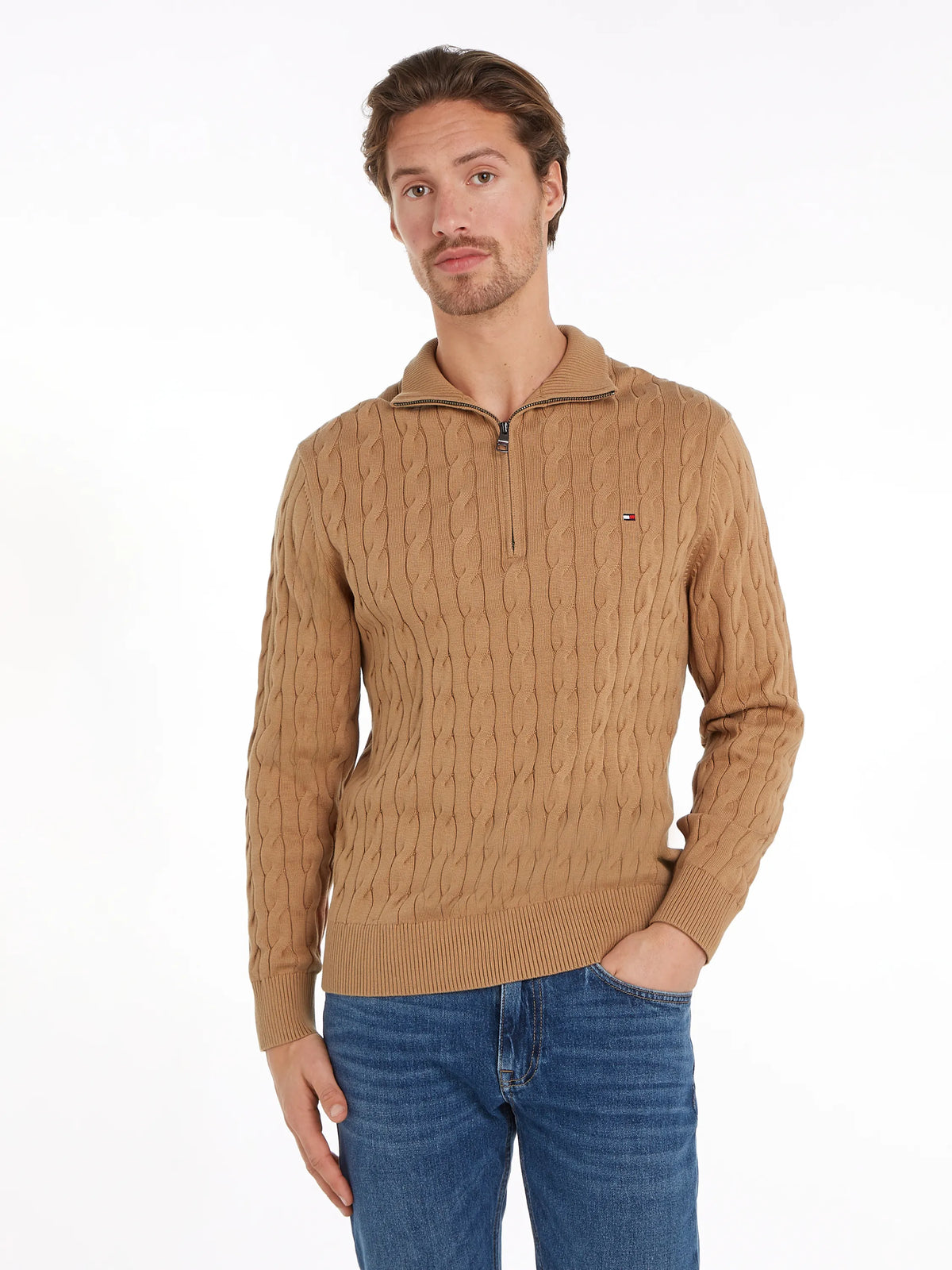 Strickpullover aus Baumwolle