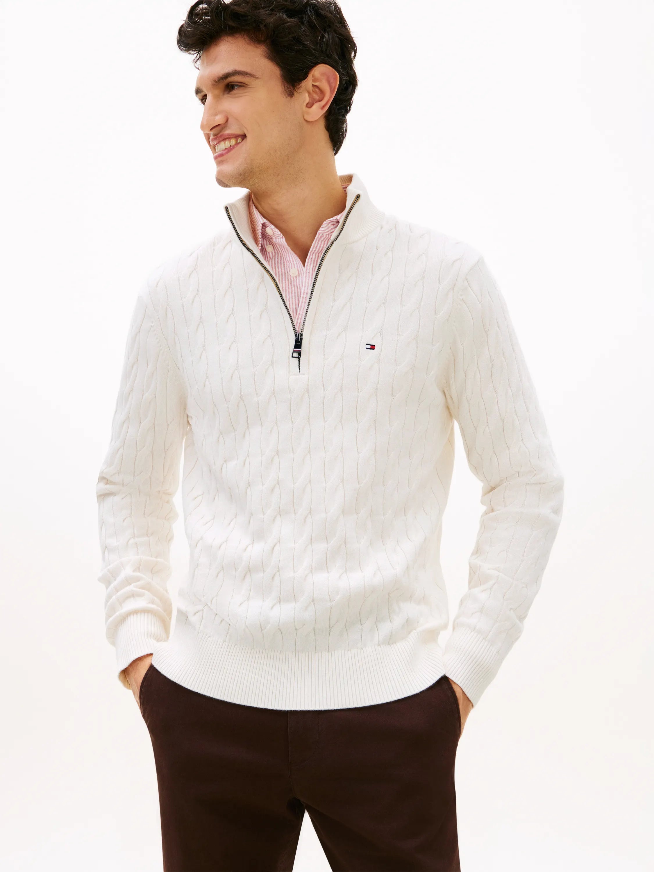 Strickpullover aus Baumwolle