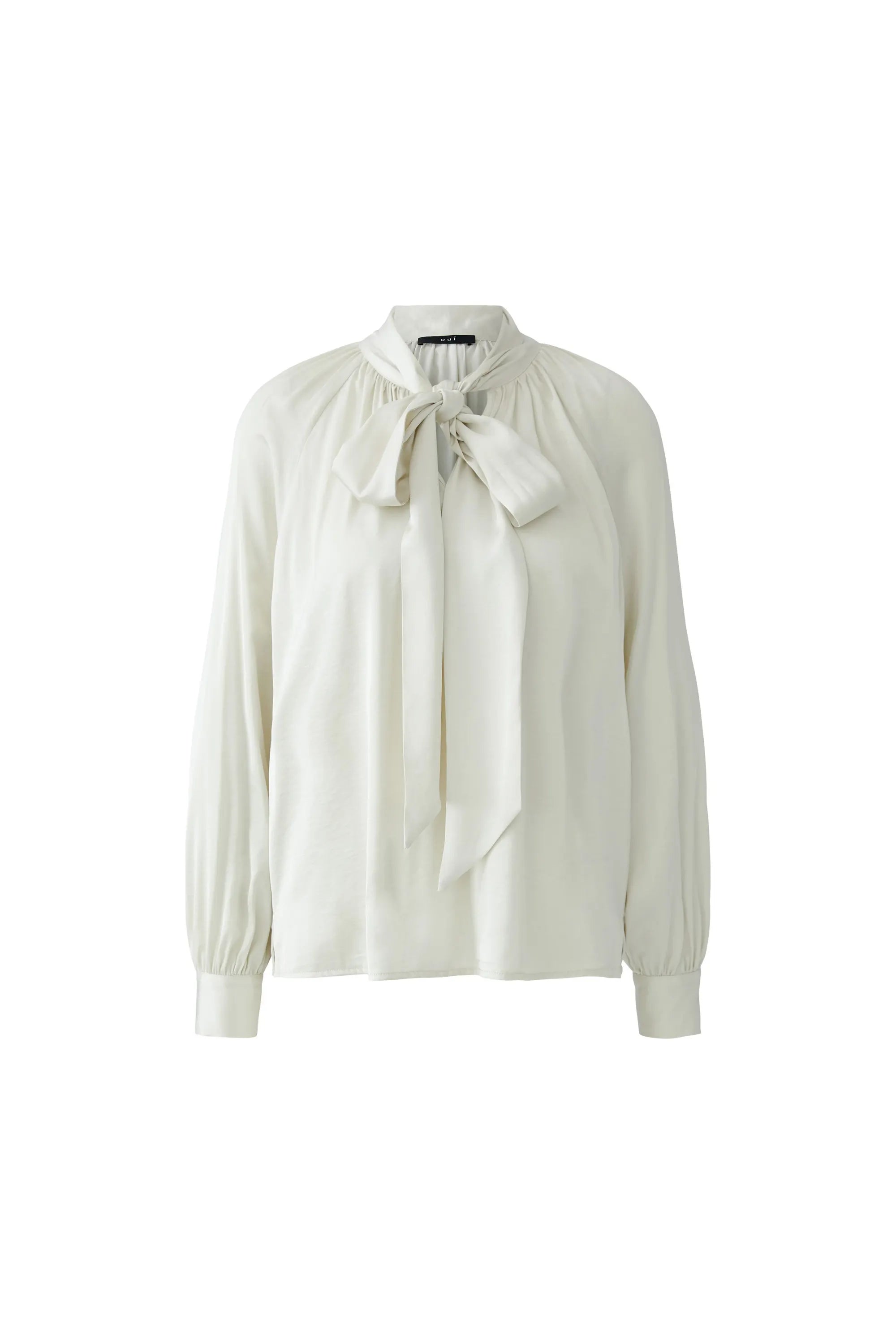 Schluppenbluse aus Satin