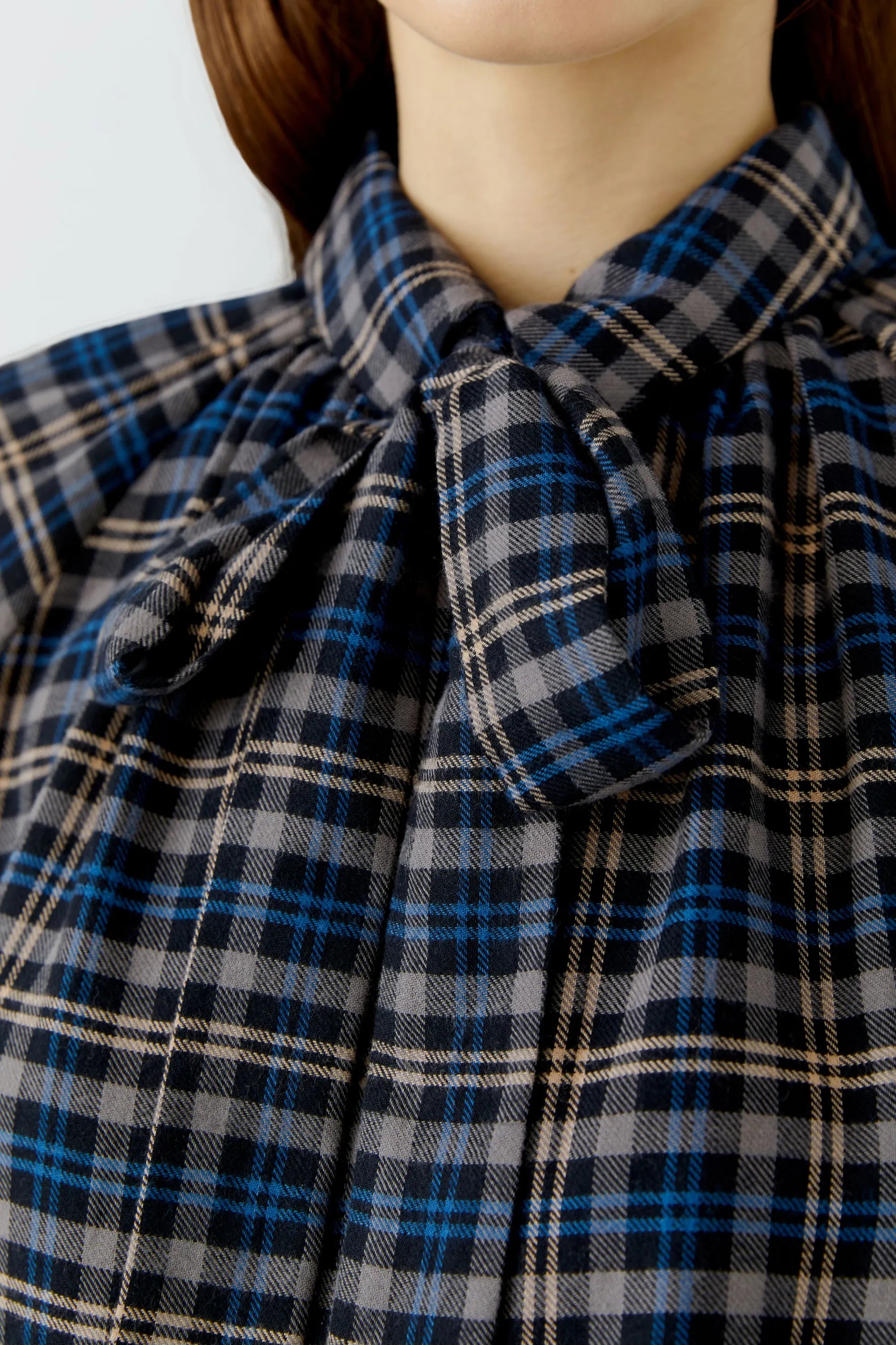 Schluppenbluse Relaxed Fit