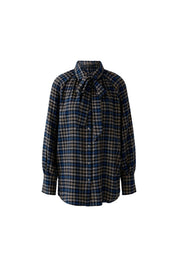 Schluppenbluse Relaxed Fit