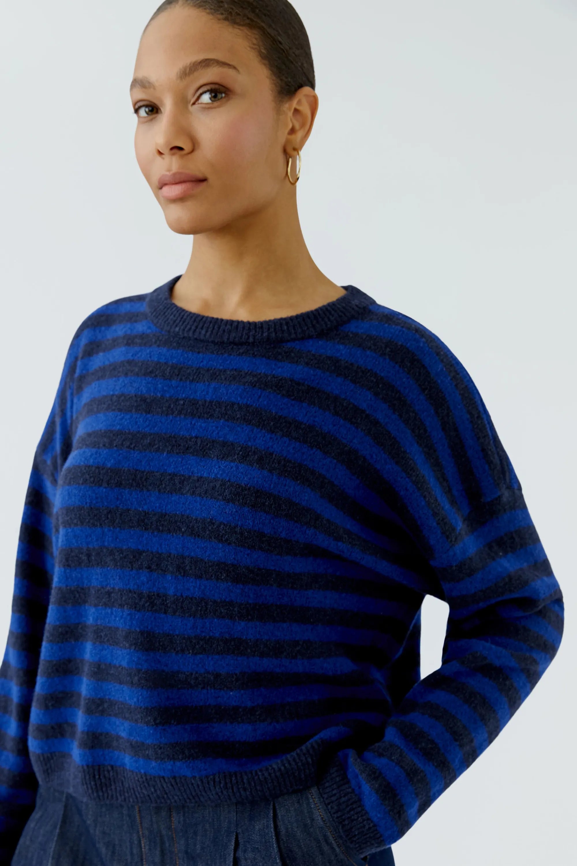 Strickpullover aus Wollmix