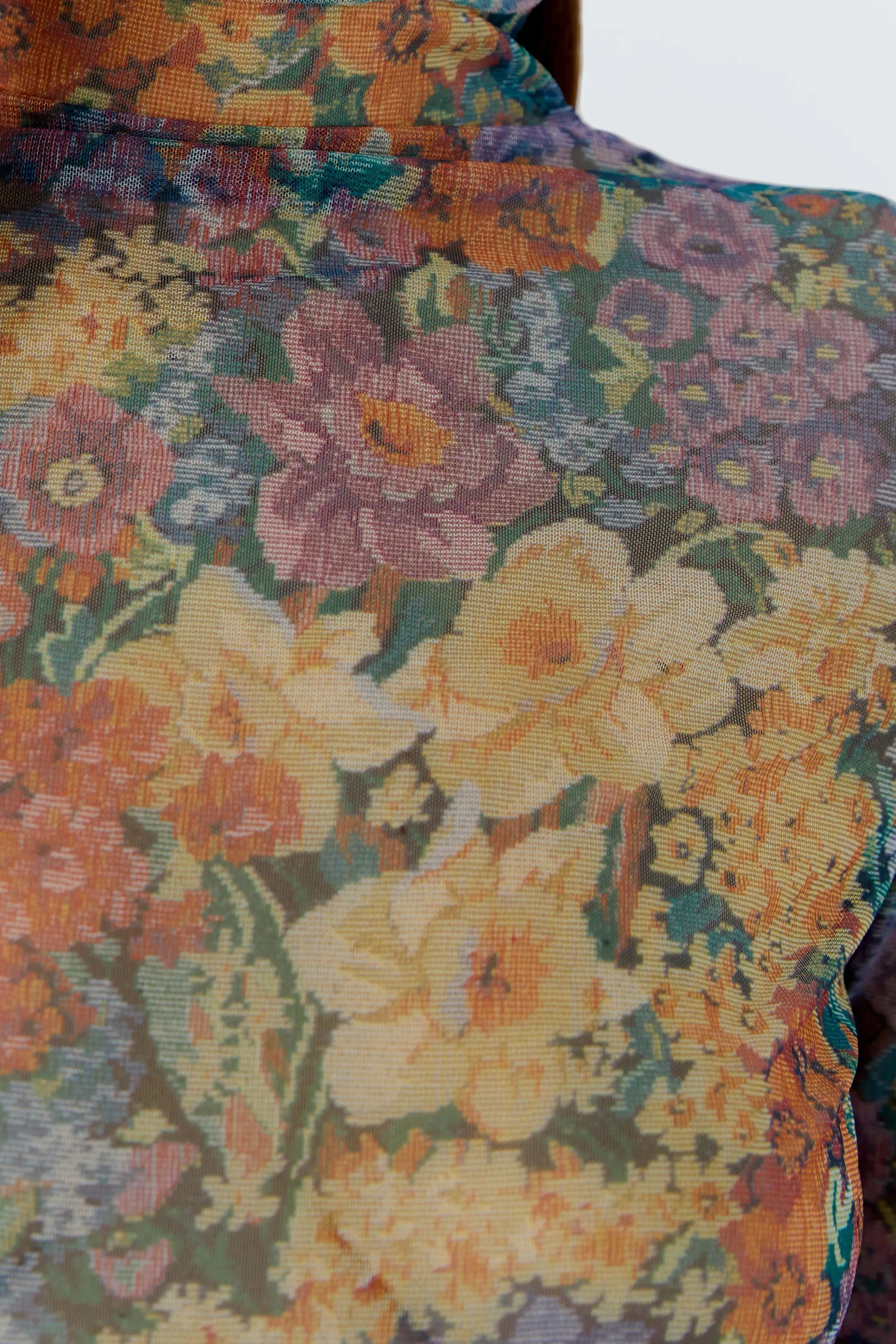 Langarmshirt transparent