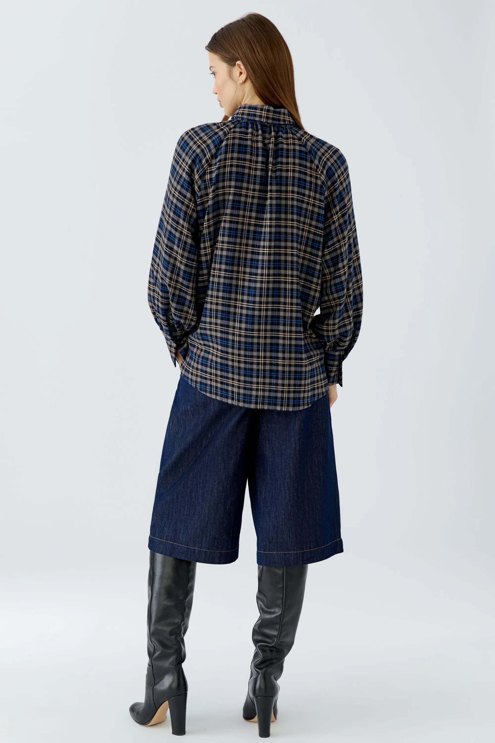 Schluppenbluse Relaxed Fit