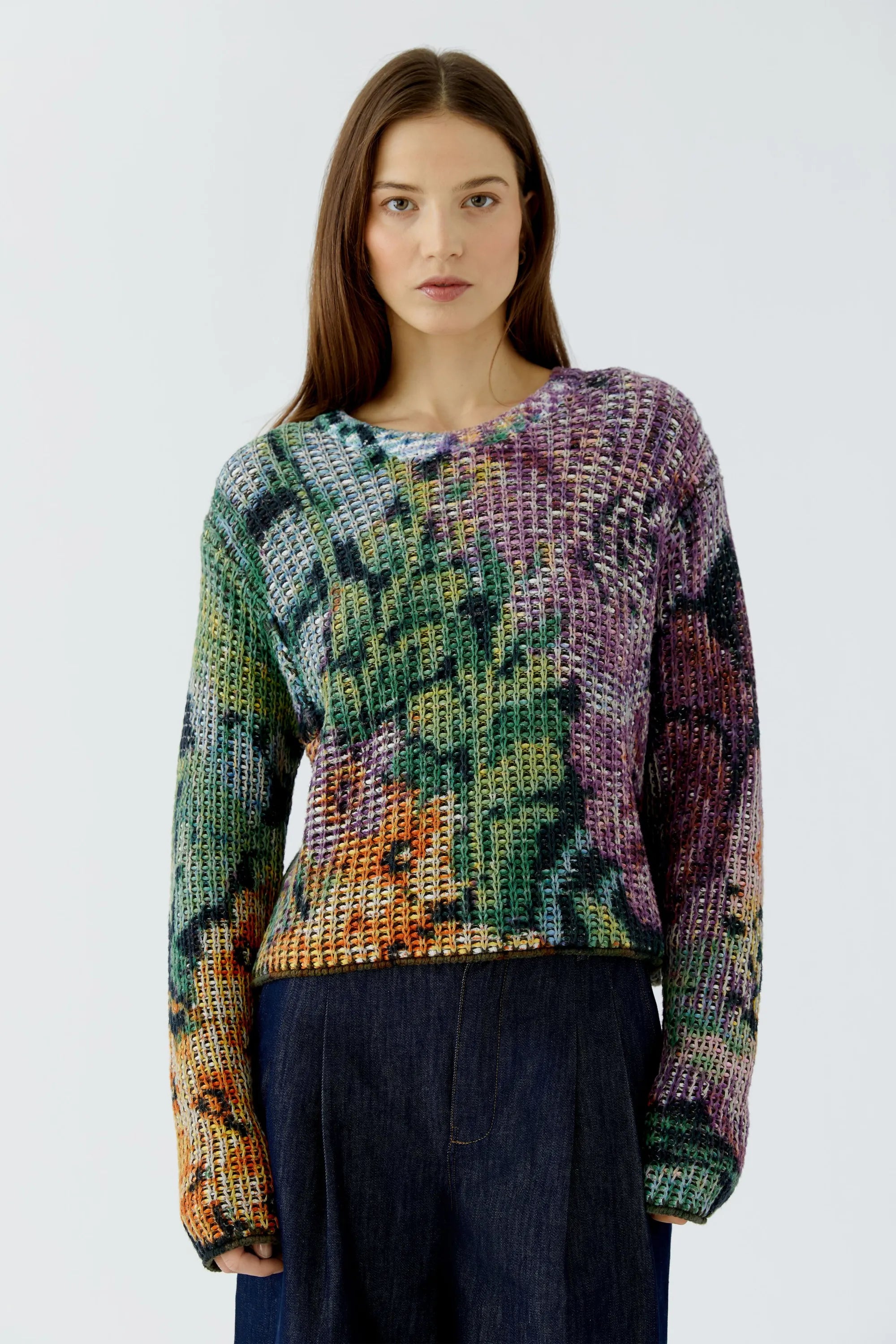 Strickpullover aus Baumwolle