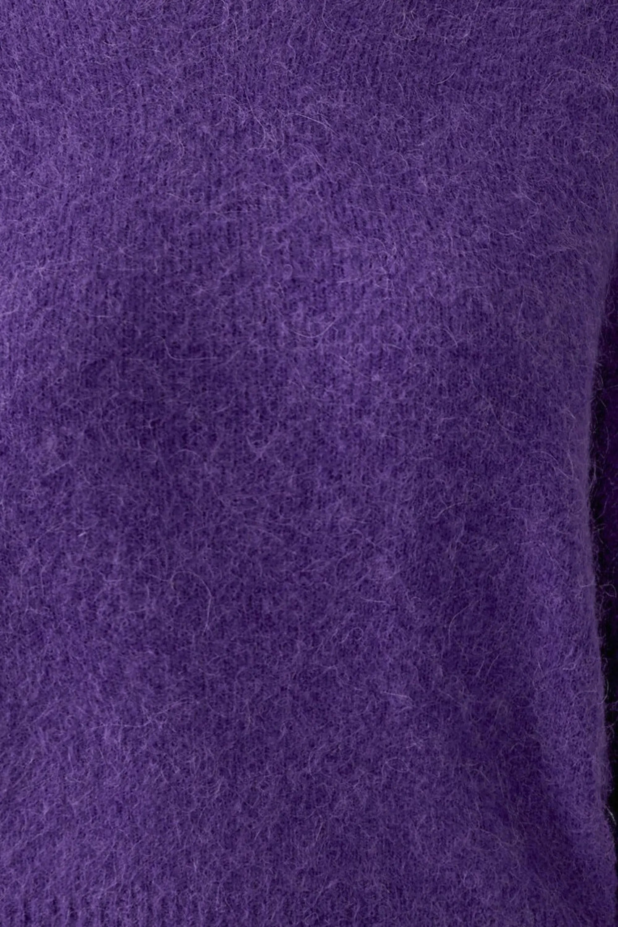 Strickpullover mit Rundhalsausschnitt