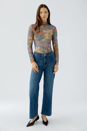 Langarmshirt transparent