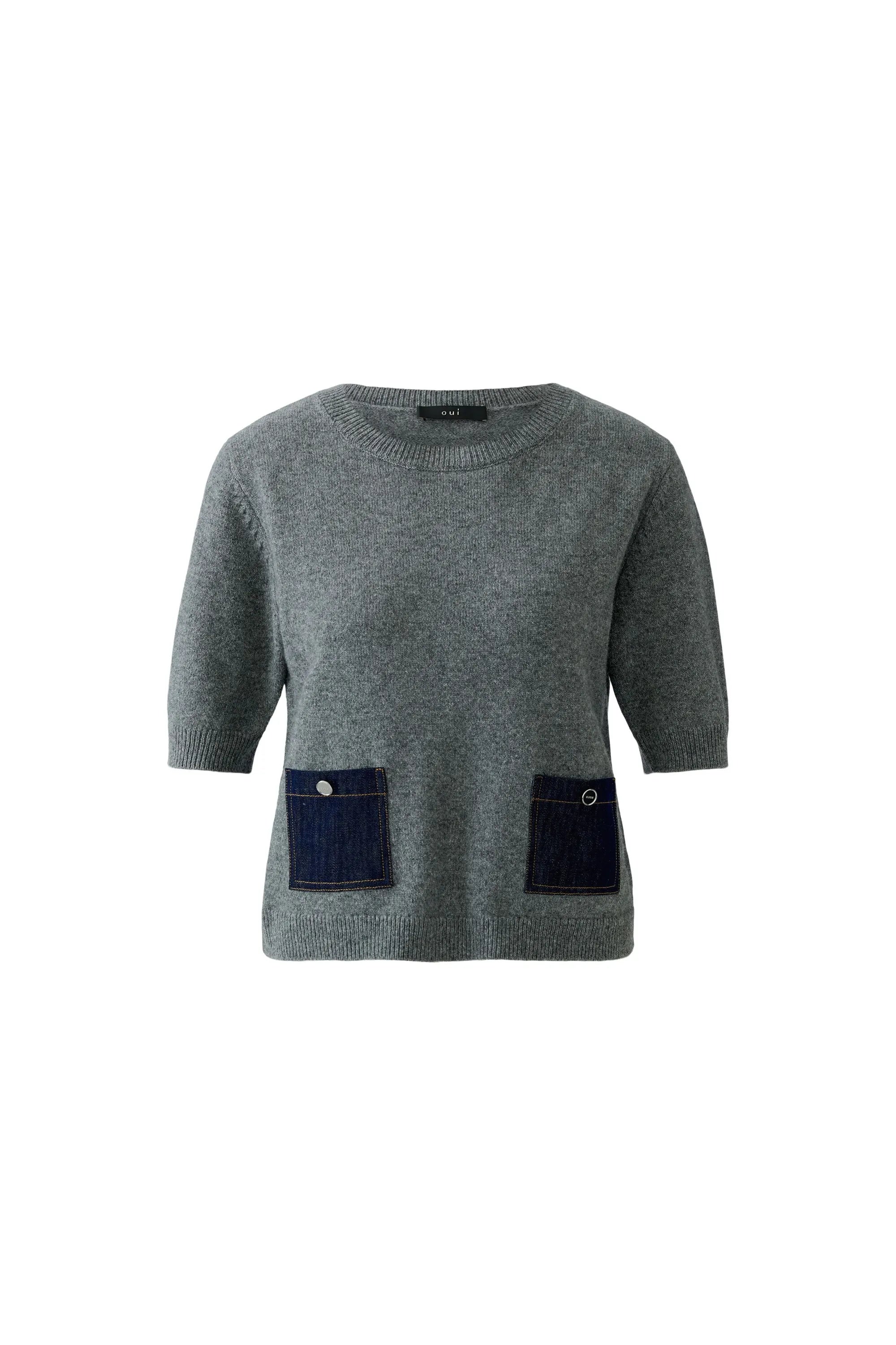 Strickpullover aus Wollmix